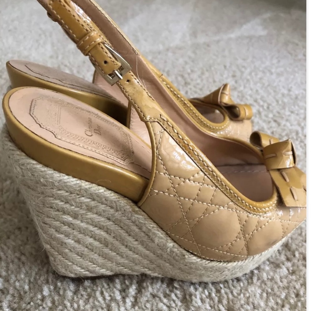 Dior Size 36.5 Sling Back pumps heels